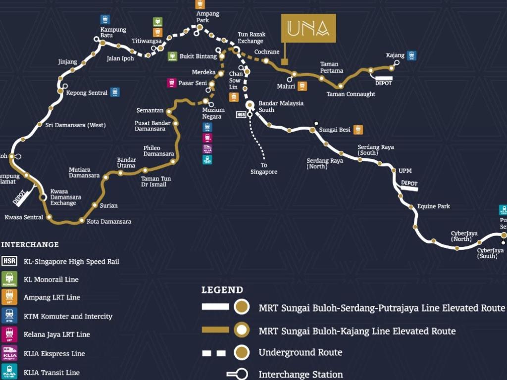 קואלה לומפור Una Residences, Sunway Velocity By Five Senses מראה חיצוני תמונה